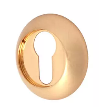 Накладка под цилиндр круглая Матовое золото