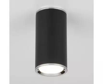 Накладной акцентный светильник DLN101 GU10 BK черный