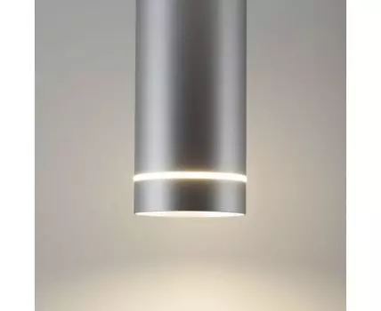 Накладной акцентный светодиодный светильник DLR022 12W 4200K хром матовый