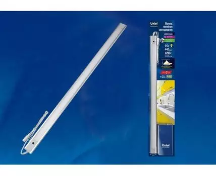 Накладной светильник Uniel Silver ULI-F40-9W/4200K SENSOR IP20 SILVER