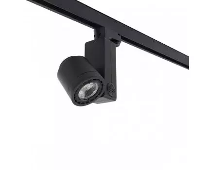 Трековый светильник NANO CYLINDER черный LED 7W 3000K 56є