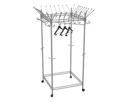 Напольная вешалка Пико 23 (181, 105, Гардеробные, Серый, 105)