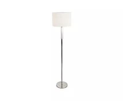 Напольный светильник iLamp Alexa F2404-1 Nickel (серебристый, белый)