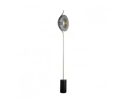 Напольный светильник iLamp STEREO 9285F GOLD&SMOKY (золотистый, серый)