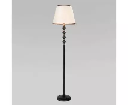 Напольный светильник с тканевым абажуром 01057/1 черный