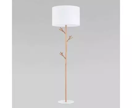 Напольный светильник с тканевым абажуром 5572 Albero White