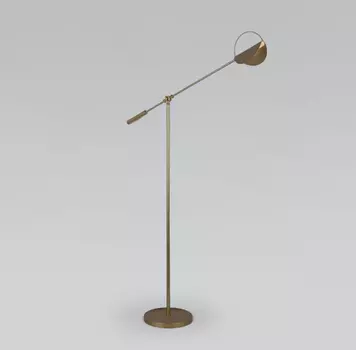 Напольный светильник в стиле лофт 01142/1 золото