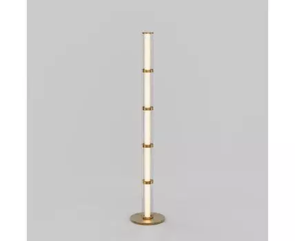 Напольный светодиодный светильник 80537/1 латунь