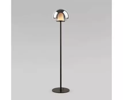 Напольный светодиодный светильник со стеклянным плафоном 90327/1 черный