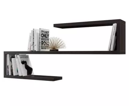 Настенная полка Абра (72, 20, Дизайнерские, венге, 170)