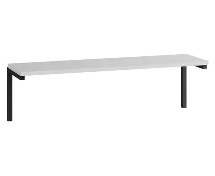 Настенная полка Лофт 1 (21.8, 23.4, Книжные, Белый, 79.6)