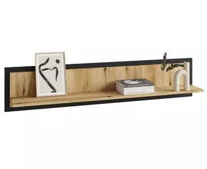 Настенная полка Мельбурн (29, 22, Книжные, Светлое дерево, 137)