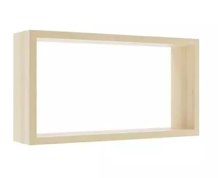 Настенная полка Оптт (56, 20, Книжные, Светлое дерево, 100)