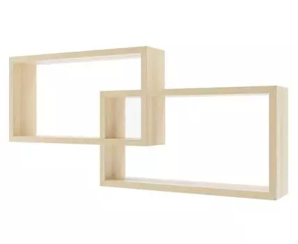 Настенная полка Отис (81, 23, Книжные, Светлое дерево, 171)