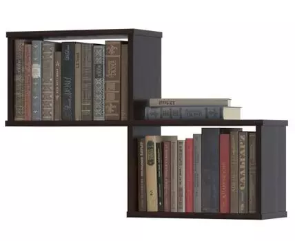 Настенная полка ПК-1 (52, 19.6, Книжные, венге, 78)