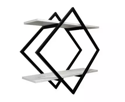 Настенная полка Рум (40/71, 15, Дизайнерские, Светлое дерево, 707 мм)