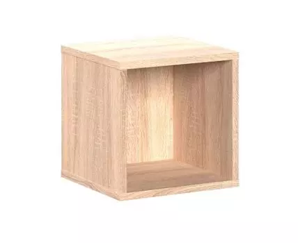 Настенная полка Штерн (30,2, 28,6, Квадратные, Светлое дерево, 30,2)