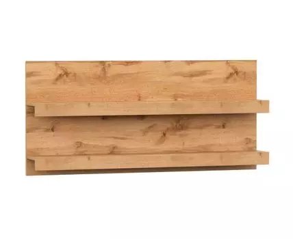 Настенная полка Штерн (62, 19,2, Открытые, Коричневое дерево, 135)