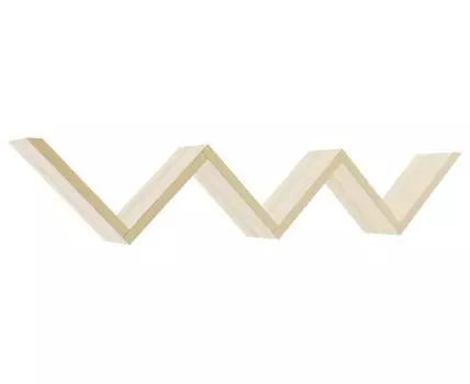 Настенная полка Вайн (23, 20, Дизайнерские, Светлое дерево, 112)