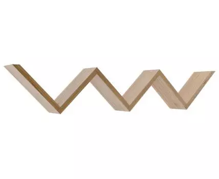 Настенная полка Вайн (23, 20, Дизайнерские, Светлое дерево, 112)