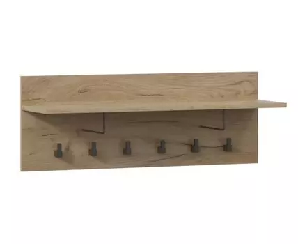 Настенная вешалка Хилтон (32,8, 24,6, Черный, 90)