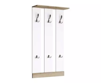 Настенная вешалка Вега Скандинавия (120, 25, Белый, 63)