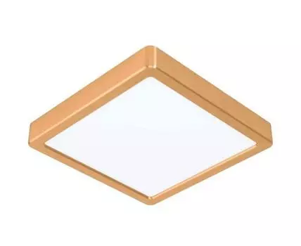 Настенно-потолочн свет-к FUEVA 5 17W(LED), сталь, латунь б, 900183