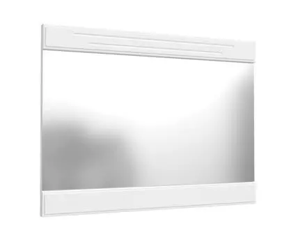 Настенное зеркало Аврора (61, 3, Простые, Белый, 80)