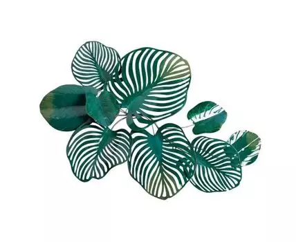Настенный декор Листья тропические (Зеленый, 101)