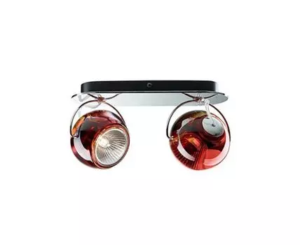 Настенный/Потолочный светильник Beluga (красный, хром, 27)