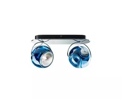 Настенный/Потолочный светильник Beluga (синий, хром, 27)