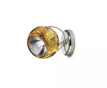 Настенный/Потолочный светильник Beluga (желтый, хром, 11,6)