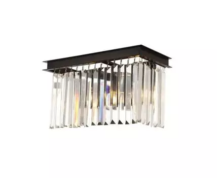 Настенный светильник 1920s Odeon (прозрачный, черный, 43)