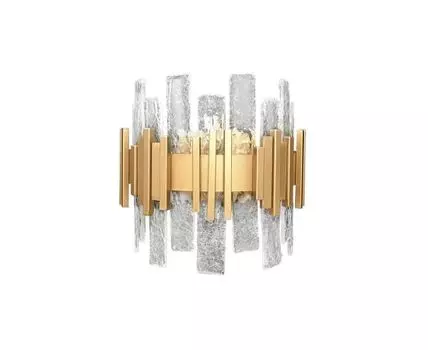 Настенный светильник 68073 (прозрачный, золотистый, 30)