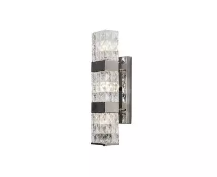 Настенный светильник 9101 (прозрачный, хром, 10,8)