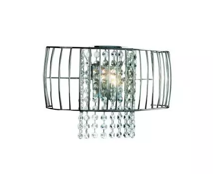 Настенный светильник 93702 (прозрачный, хром, 36)