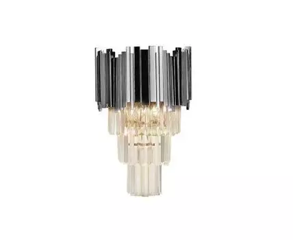 Настенный светильник Barclay (прозрачный, хром, 10)