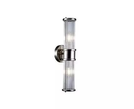Настенный светильник Claridges (прозрачный, хром, 12)