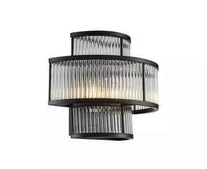 Настенный светильник Crystal bar (прозрачный, черный, 35)