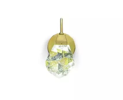 Настенный светильник Crystal rock (прозрачный, золотистый, 15)