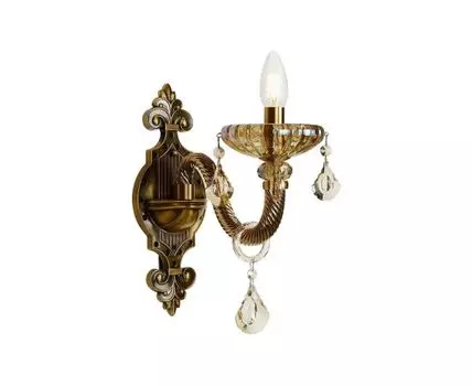 Настенный светильник iLamp Asia 81069-1 Бронзовый (бронзовый)