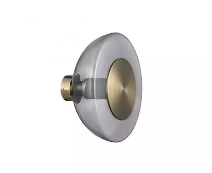 Настенный светильник iLamp STEREO 9285W GOLD&SMOKY (золотистый, серый)