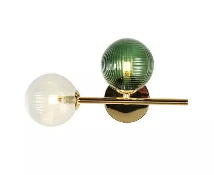 Настенный светильник Infilato (золотистый, белый, зеленый, 38)