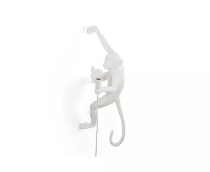 Настенный светильник Monkey Lamp (Белый, 37)