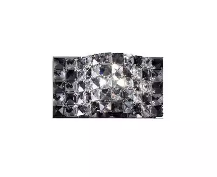 Настенный светильник Onda (серый, хром, 25,5)