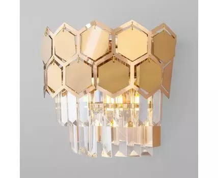 Настенный светильник с хрусталем 10124/2