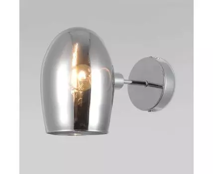 Настенный светильник со стеклянным плафоном 70141/1 хром