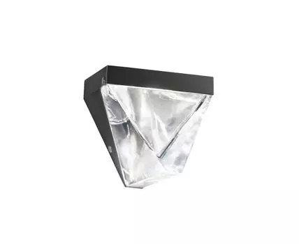 Настенный светильник Tripla (прозрачный, черный, 9,8)