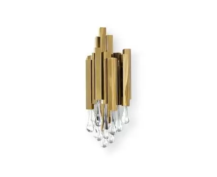 Настенный светильник Trump (прозрачный, золотистый, 18)