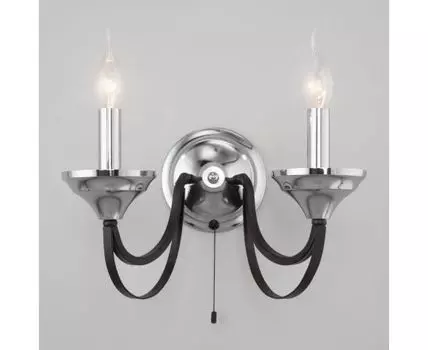 Настенный светильник в классическом стиле 60098/2 хром